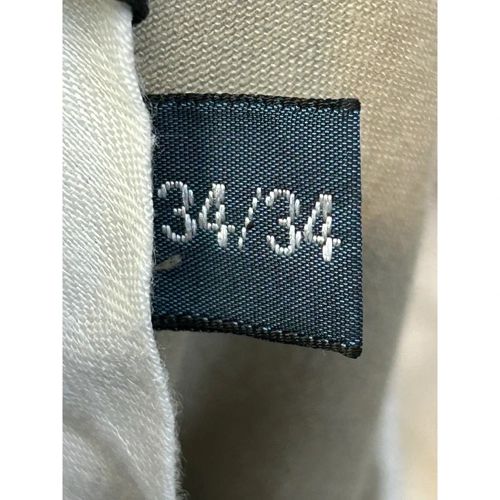 Polo Ralph Lauren Pants Mens 34x34 Tan‎ Preston Pant Khaki Chino Cotton Straight
